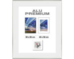 Hornbach Bilderrahmen Aluminium Duo silber 50x60 cm