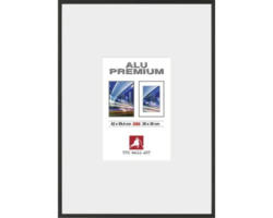 Bilderrahmen Aluminium Duo schwarz 42x59,4 cm (DIN A 2)