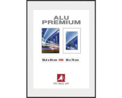 Bilderrahmen Aluminium Duo schwarz 59,4x84 cm (DIN A 1)