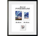 Hornbach Bilderrahmen Aluminium Quattro schwarz 50x60 cm
