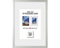 Bilderrahmen Aluminium Quattro silber 29,7x42 cm (DIN A 3)