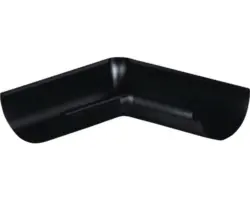Rinnenwinkel 90 Grad grau innen frür Rinne 125 mm