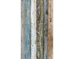 Hornbach Selbstklebendes PVC-Panel A.S. Creation pop.up Bretter blau-grün 2,5 m x 35 cm