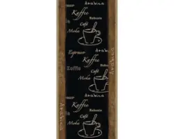 Selbstklebendes PVC-Panel A.S. Creation pop.up Kaffee schwarz 2,5 m x 35 cm
