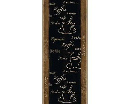 Selbstklebendes PVC-Panel A.S. Creation pop.up Kaffee schwarz 2,5 m x 35 cm