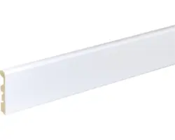 Sockelleiste SF263 MDF weiß lackiert 10x58 mm L:2400 mm