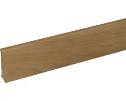 Sockelleiste S601 Eiche lackiert 12x60 mm L:2400 mm