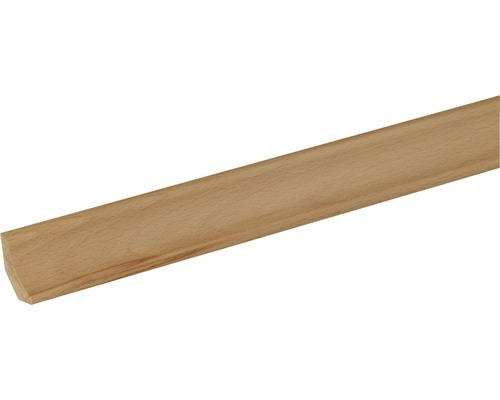 Sockelleiste S30 Buche lackiert 30x16 mm L:2400 mm