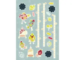 Wandtattoo Dekosticker My Size 23tlg. 50 x 70 cm