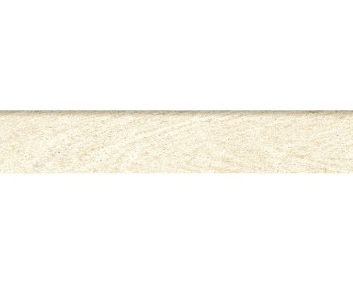 Feinsteinzeug Sockelfliese Sahara 8,0x45,0 cm creme