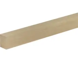 Rechteckleiste Buche roh 29x40 mm L:950 mm