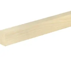 Rechteckleiste Fichte/Kiefer roh 29x46 mm L:1000 mm