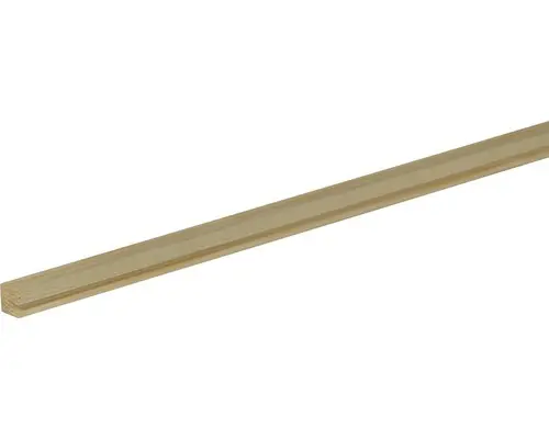 Nutleiste Fichte/Kiefer roh 12x12 mm L:1000 mm