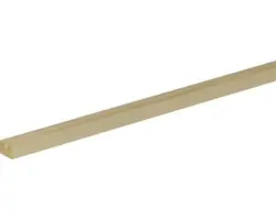 Nutleiste Fichte/Kiefer roh 12x16 mm L:1000 mm