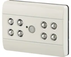 LED Unterbauleuchte Lero weiß 8x0,08 Watt 5 lm 6000 K mit Sensor L 116 mm