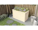 Hornbach Hochbeet Karibu 1, 126 x 63 x 80 cm, natur