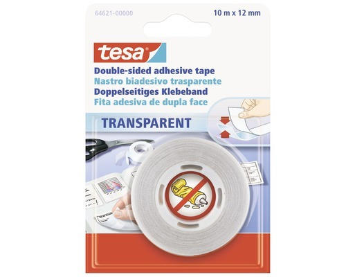 Doppelseitiges Klebeband Tesa 12 mm x 10 m