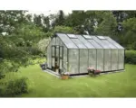 Hornbach Gewächshaus JULIANA Gärtner 18,8 m² 10 mm Stegdoppelplatten 368x511 cm anthrazit