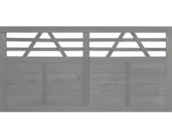 Vorgartenzaun Konsta Venga 180 x 90 cm basaltgrau