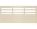 Hornbach Vorgartenzaun Zaunelement Konsta Style 180x90 cm natur