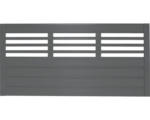 Hornbach Vorgartenzaun Konsta Style 180 x 90 cm anthrazit