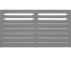 Vorgartenzaun Konsta Ground 180 x 95 cm basaltgrau