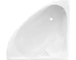 Hornbach Eckbadewanne Sanotechnik Firenze 404600 130x130 cm weiß