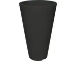 Hornbach Pflanzvase Capri 24cm rund anthrazit