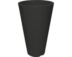 Pflanzvase Capri 24cm rund anthrazit