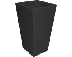 Pflanzvase Capri 35 cm eckig anthrazit
