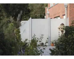 Sichtschutz Belfort 180 x 90 cm transparent