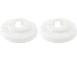 Heizungsrosette Kunststoff 18 mm 10-er Pack