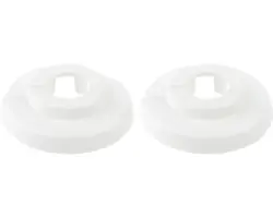 Heizungsrosette Kunststoff 18 mm 10-er Pack