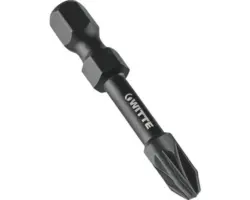 Bit Impact Witte ¼" 38 mm Philips PZ 2