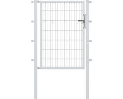 Stabgitter-Einzeltor ALBERTS Flexo 100 x 80 cm inkl. Pfosten 6 x 6 cm feuerverzinkt