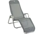 Hornbach Sonnenliege acamp calypso Textilgewebe grigio
