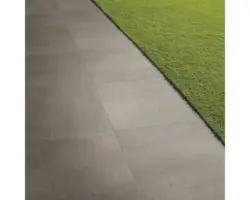 FLAIRSTONE Feinsteinzeug Terrassenplatte Silver rektifizierte Kante60 x 60 x 2 cm