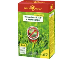 Rasendünger mit Unkrautvernichter WOLF-Garten, 3 kg / 150 m² Reg.Nr. 2786-903