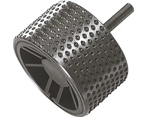 Rotor Raspel rund Ø 50x32 mm Wolframstahl für Holz, Alu