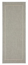 Flachwebeteppich Kanada Grau, ca. 80x200cm