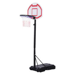 HOMCOM Basketballkorb schwarz B/H/L: ca. 73x210x74 cm