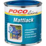 POCO Einrichtungsmarkt München-Freimann POCOline Acyl Buntlack enzianblau matt ca. 0,25 l