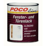 POCO Einrichtungsmarkt Paderborn POCOline Acryl Türen- und Fensterlack weiß glänzend ca. 0,75 l