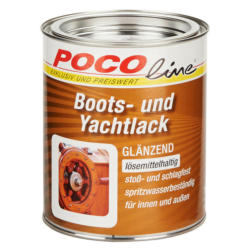 POCOline Boots-und Yachtlack farblos glänzend ca. 0,75 l