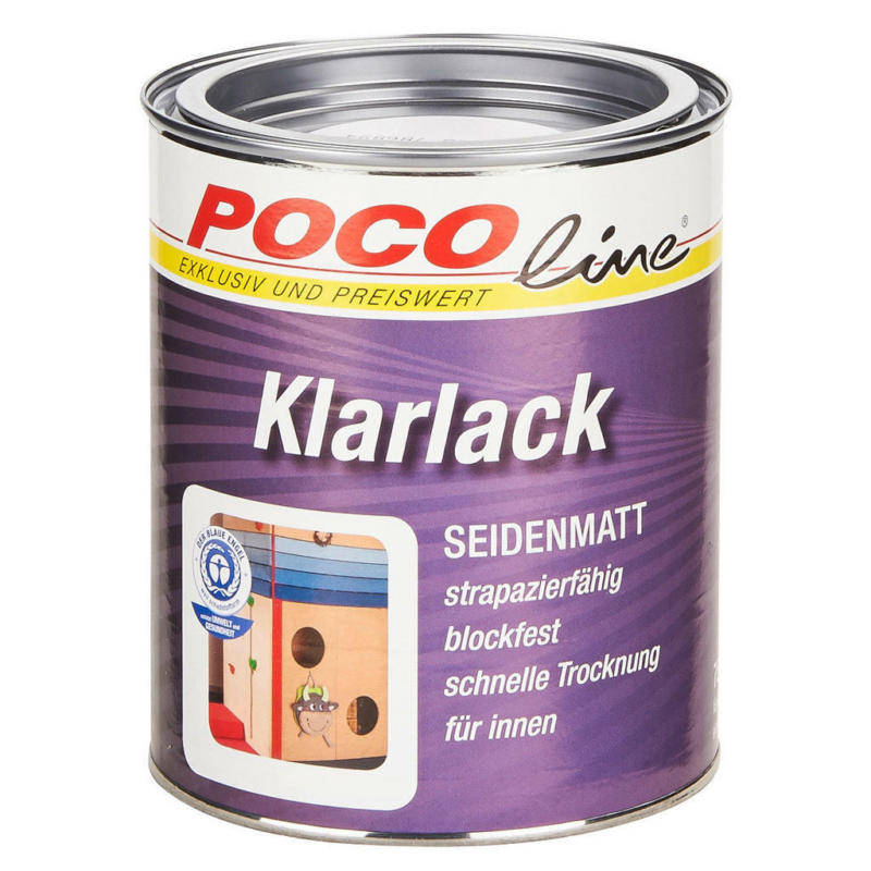 POCOline Acryl Klarlack farblos seidenglänzend ca. 0,75 l