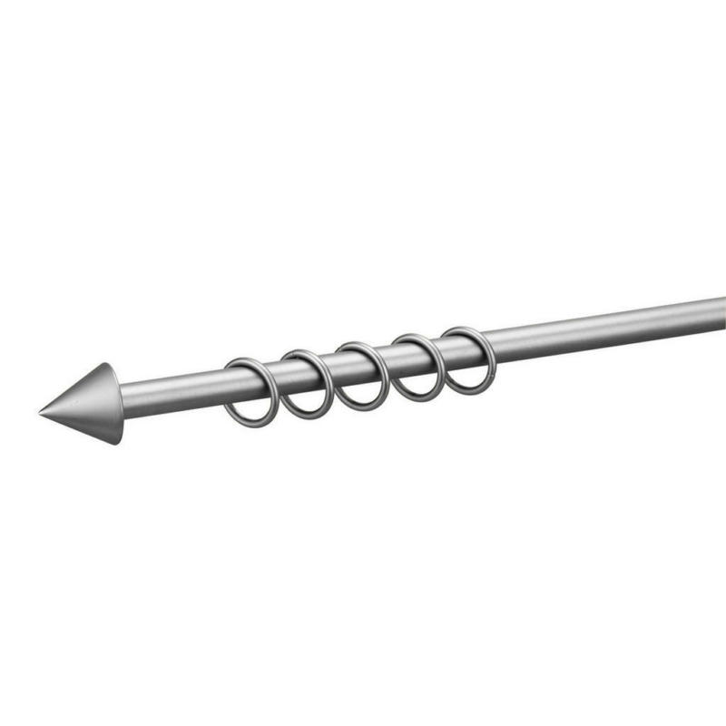 Stilgarnituren Kegel Chrom Edelstahl D: ca. 1,6 cm ausziehbar von ca. 130 bis 240 cm 1.0 Läufe