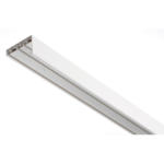POCO Einrichtungsmarkt Neumünster Gardinenschiene mit Blende weiß Kunststoff L: ca. 150 cm 3.0 Läufe