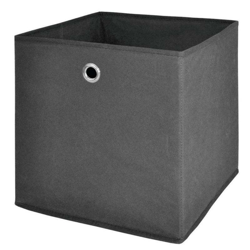 Stoffbox anthrazit B/H/T: ca. 32x32x32 cm
