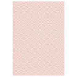 Flachwebteppich Ambiente pink B/L: ca. 60x110 cm