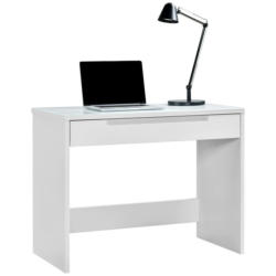Schreibtisch Mailand weiß B/H/T: ca. 97x76x50 cm